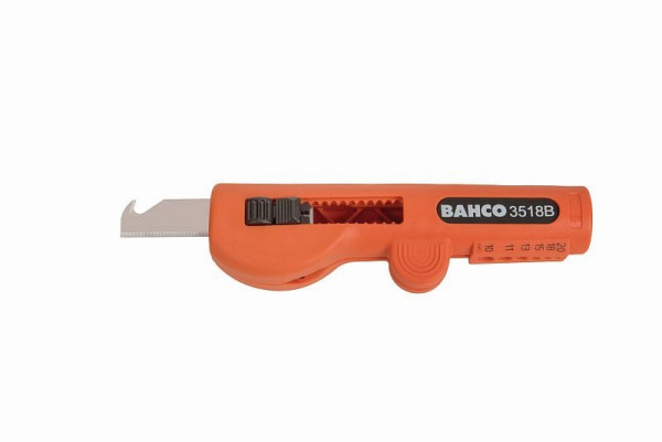 Bahco Abmantelungswerkzeug mit Messer für Kabel von 0.5-6 mm², 3518 B
