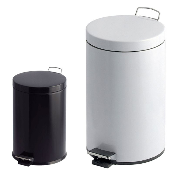 Stein HGS Abfallbehälter -P-Bins 26-, mit Pedal, 3 Liter /170x260mm, weiß, 17230