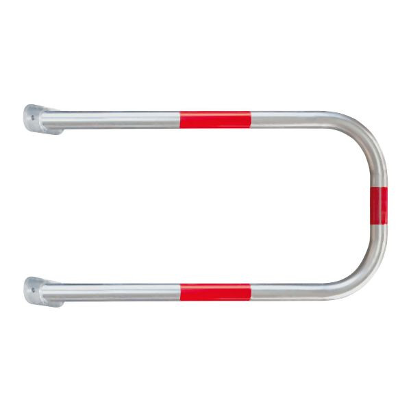 Moravia Wandschutzbügel SafeWall, feuerverzinkt, 500 x 1000 mm, zum Aufdübeln, 327819