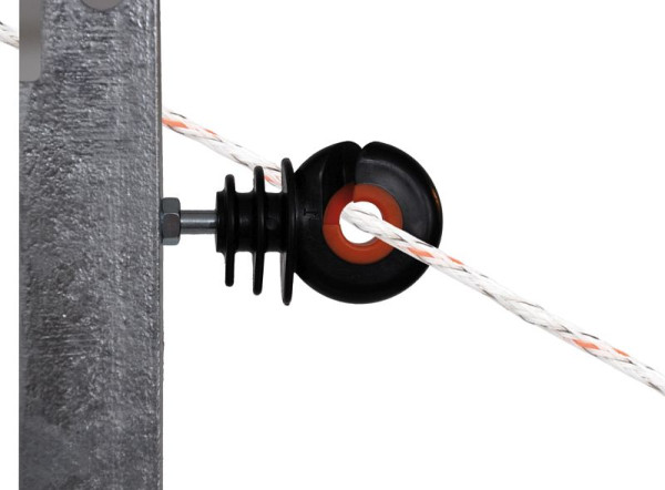 Gallagher Ringisolator XDI für Metallpfähle M6x23cm, VE: 125 Stück, 079094