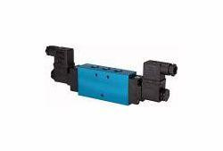 Riegler 5/2-Wegeventil, beidseitig elektromagnetisch betätigt, 106596