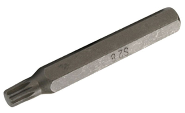 SW-Stahl Schraubendrehbit, 3/8", Innenvielzahn, M8, lang, 05222L