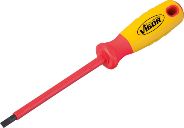 VIGOR VDE Schlitz-Schraubendreher, Schlitz Profil, 1 x 5.5 mm, V2030