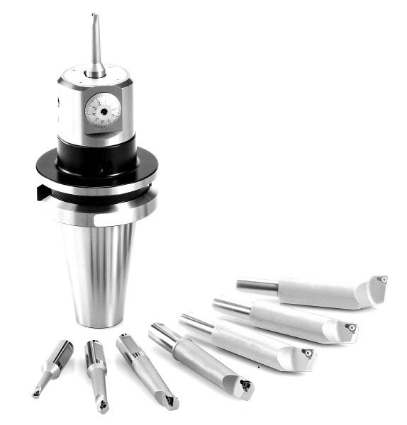 MACK Ausdrehopf-Satz, 8 - 46 mm, BT 40, 09-AKS1-BT40, 4049794061428