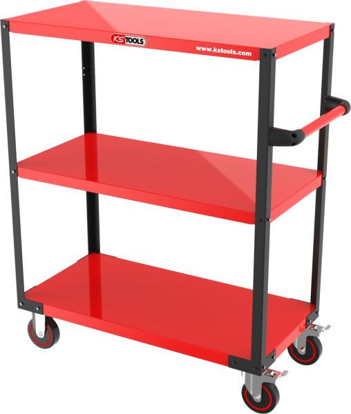 KS Tools Etagenwagen / Servicewagen mit 3 Ladeflächen, 890.0009