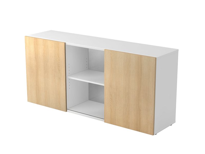 Hammerbacher kaufen: große Auswahl günstige Preise Hammerbacher Regal breit 5OH, Sockelblende Ahorn, 100x40x200