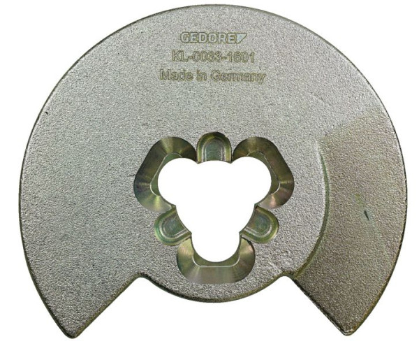 GEDORE KL-0033-1601 Druckplatte mit Arretierung, Größe 0A, 3279081