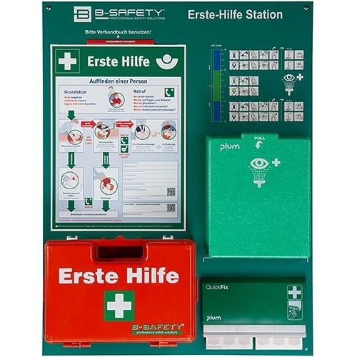 B-SAFETY Erste-Hilfe-Station PREMIUM No.1 - DIN 13157, EH-ST8-157
