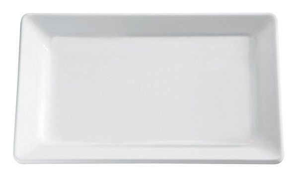 APS GN 1/4 Tablett -PURE-, 26,5 x 16,2 cm, Höhe: 3 cm, Melamin, weiß, 83482