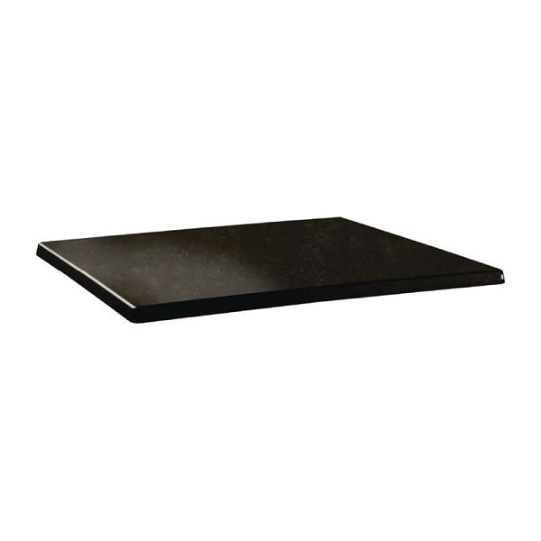 Topalit Classic Line rechteckige Tischplatte Zypern Metall 110 x 70cm, DR941