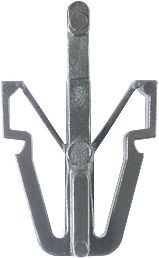 KS Tools Frontgrill-Clip für Toyota, VE: 10 Stück, 420.1753