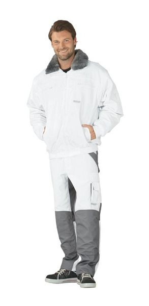 Planam Outdoor Gletscher Comfort Jacke, weiß, Größe S, 0363044