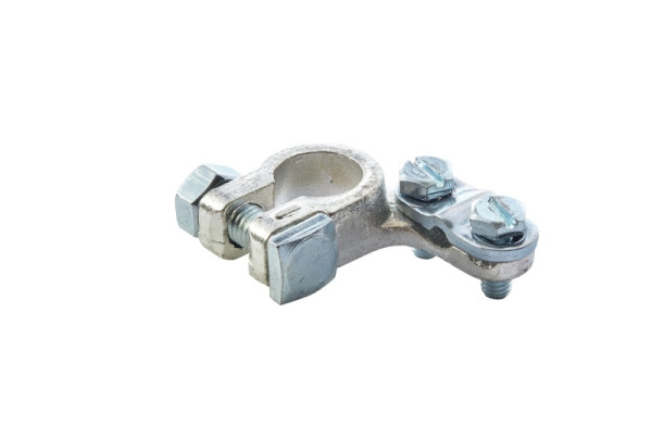 HELLA Batteriepolklemme - Form D/für Minuspol - 12/24V - Ø: 15.9mm - bis: 70mm² - DIN/ISO: 72331/72 331, 8KX 091 452-031