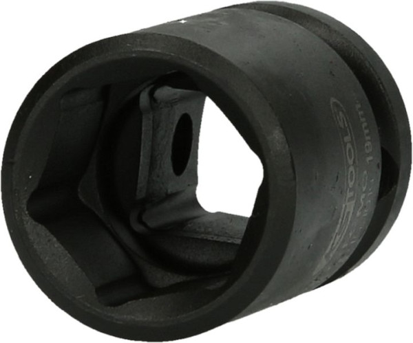 KS Tools 1/2" Sechskant-Kraft-Stecknuss, kurz, 19mm, 515.1019