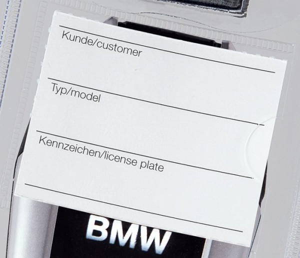 Eichner Ersatzetiketten für Schlüsseltasche "Display-Key", VE: 100 Stück, 0508-00498