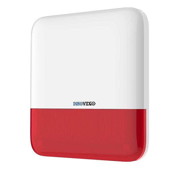INKOVIDEO Inko-Pro-ES90 Externe Funk Außensirene, ines90