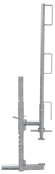 Schake Multisicherungszwinge mit Geländerpfosten, 11191-SET