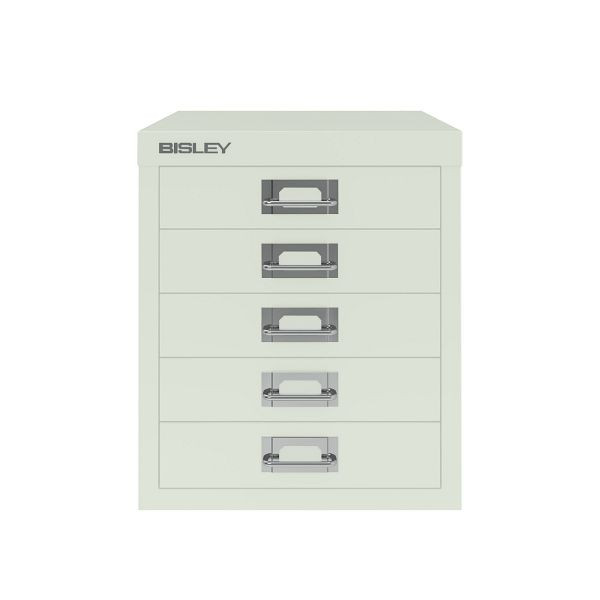 Bisley MultiDrawer™, 5 Schubladen à H 51 mm, DIN A4, 644 portland, L125644