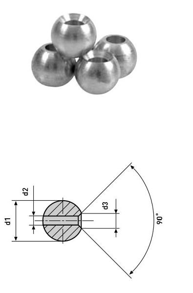 MACK Kugelspritzdüse Ø 10 mm, Messing VE: 10 Stück, 47-KD-10