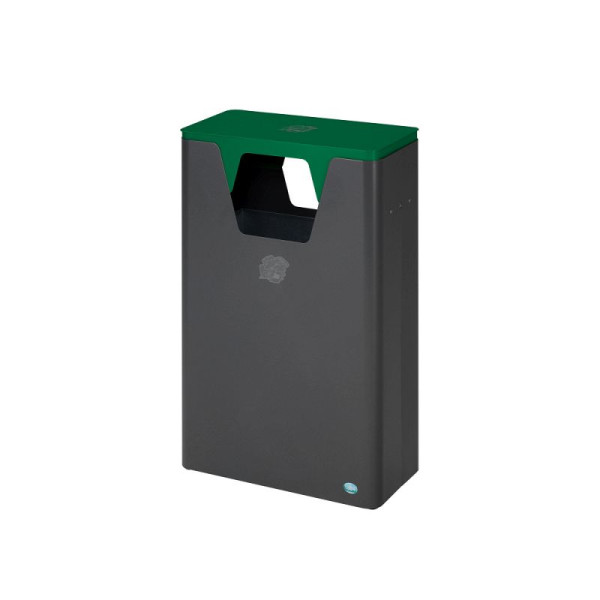 STEIN HGS Wertstoffsammelgerät WSG 82, Smaragdgrün (RAL 6001), 82061.0005