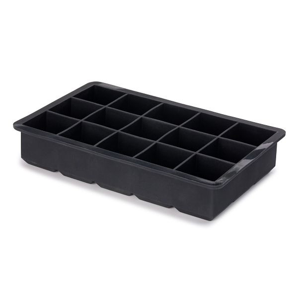 Stalgast Eiswürfelform für 15 Eiswürfel von 30x30 mm, Silikon, BE2501030