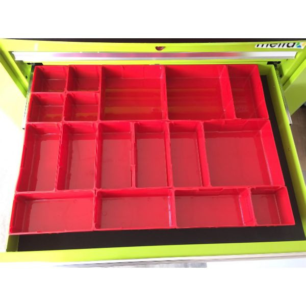 Metra Plastikset 17-teilig, rot für Schubladen, 10289