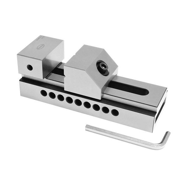 STEINLE Schleif- und Kontrollschraubstock 100 mm, mit Schnellverstellung, Niederzugbacken, 65170100