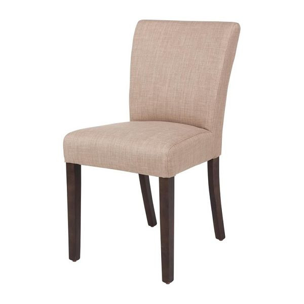 Bolero Esszimmerstühle mit breiter Rückenlehne Sackleinen naturell, VE: 2 Stück, GR367