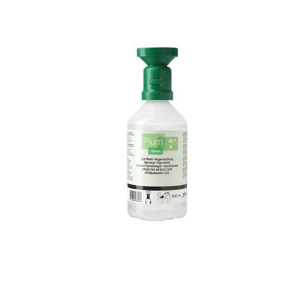 Stein HGS Augenspülflasche mit 0,9% Natriumchloridlösung, 500 ml /ca. 5 Min., 25896