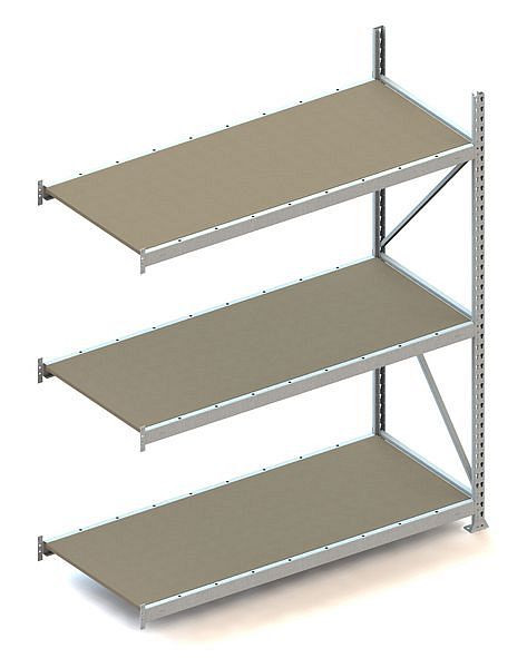 Meta MINI-RACK AR 2200x1800x800 mm, verzinkt, mit Spanplatten, Bodenanzahl: 3, 20051241