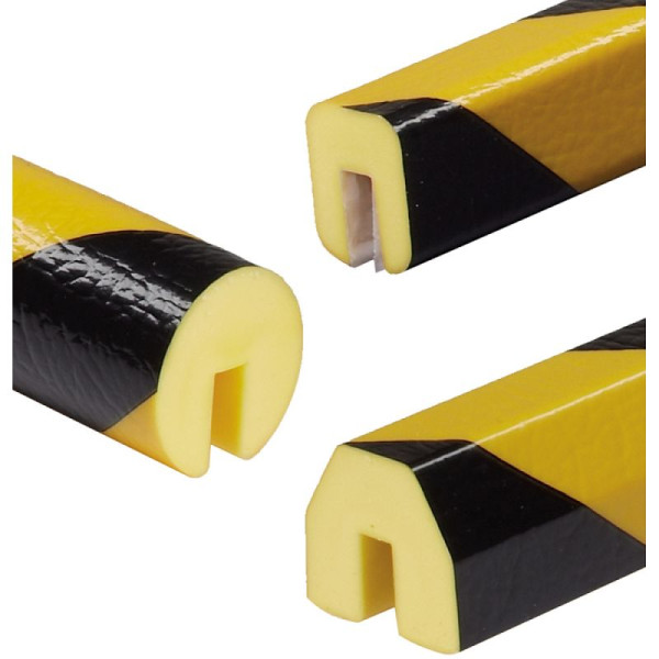 Stein HGS Profilschutz -Protect- Knuffi® auf Rolle, extrem abriebfest, Trapez 41/36/8mm /zum Aufstecken, 33370