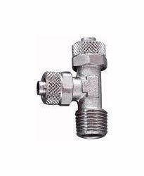 Riegler L-Einschraubverschraubung, Außengewinde konisch Gewinde nach ISO 7-1, 110625