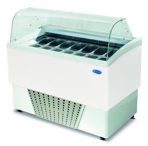 gel-o-mat Eisvitrine, Modell Brio 9, 1497R