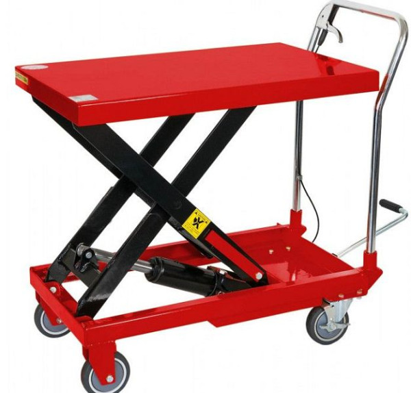 Airpress Mobiler Hubtisch hydraulisch 455 kg 280-860 mm Höhe, 77410-2