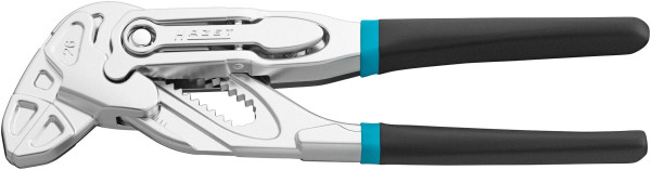Hazet Zangenschlüssel, Länge: 125 mm, Spannbereich: 26 mm, 762-12