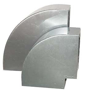 CombiSteel 90° Kurve Viereckig 300, Breite (mm): 300, Tiefe (mm): 300, 7220.0215
