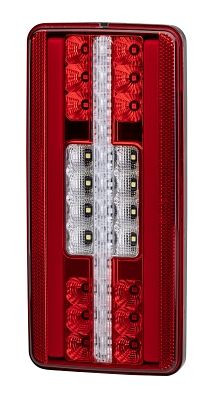HELLA Heckleuchte - LED - 10/30V - Vertikalverschraubung - Kabel: 500mm - hinten, 2VP 328 630-021