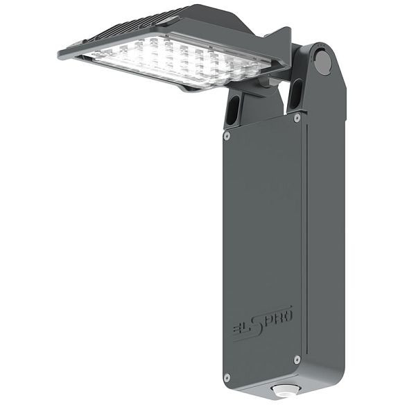 ELSPRO LED Platz- und Wegebeleuchtung WHIPLED 28, Ausführung 1, Leistung: 32 W, grau DB703, EWL2328-1GR