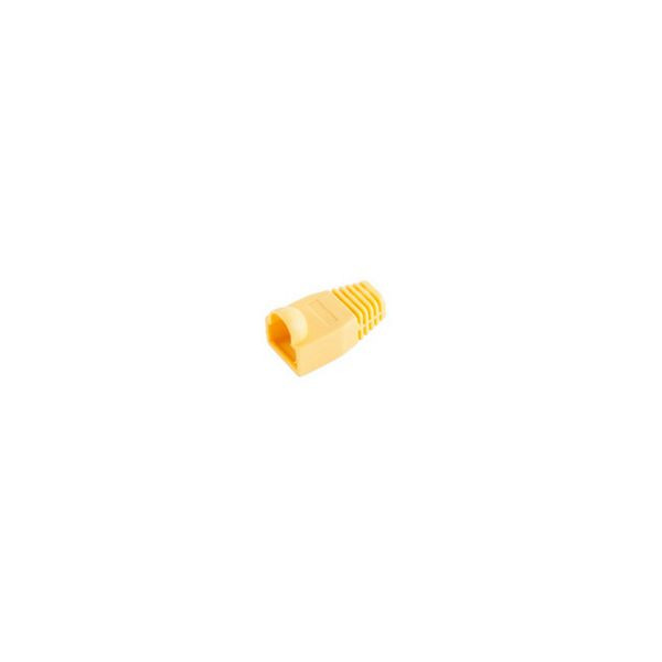 S-Conn Knickschutztülle für RJ 45 Modular Stecker, gelb, 72055-Y
