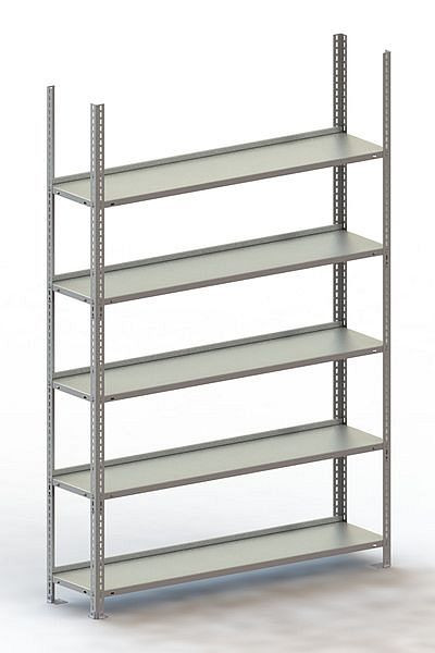 Meta Büro Compact GR 1850x1250x300 mm, RAL 7035, Bodenanzahl: 5, 20074711