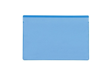 KROG Etikettentaschen - magnetisch 120x80 mm A7, blau mit 1 Magnetstreifen, 5902091