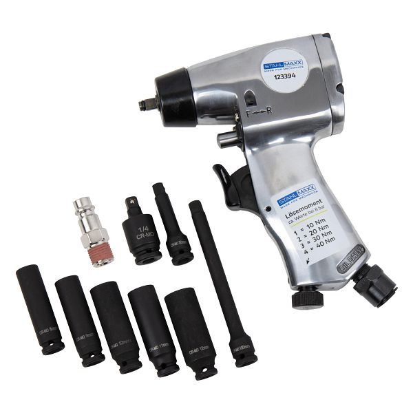 Stahlmaxx Glühkerzen-Schlagschrauber, 1/4", 4-stufig 10-54 Nm, XXL-123394
