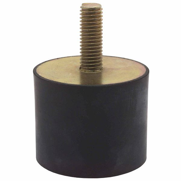 ELMAG Gummipuffer, Ø 25 x Höhe: 20 mm, AG M 6, 11980, 9004853119804