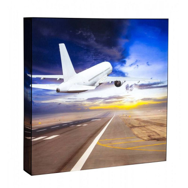 Showdown Displays Pop-Up Impress Druck Vorderseite 3x3 LED, IMPR33S-GLED