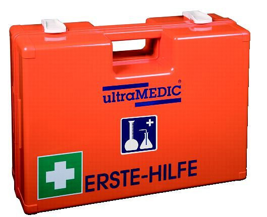 ultraMEDIC ultraBOX "CHEMIE-INDUSTRIE", mit Spezialfüllung, orange, SAN-0175-CHEM