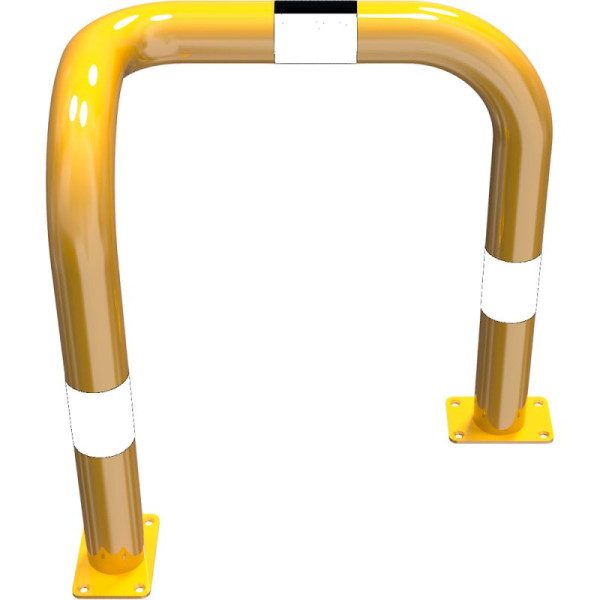 Stein HGS Rammschutzbügel -Solid- einseitig, vertiefte Ausführung, 650mm/ links, zum Aufdübeln, 477.78pbg