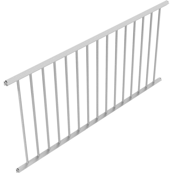 Stein HGS Schutzzaungitter, Zaunfeld ohne Farbe, Vierkant 40x40mm, Länge 2000mm/Höhe 950mm, 418.20