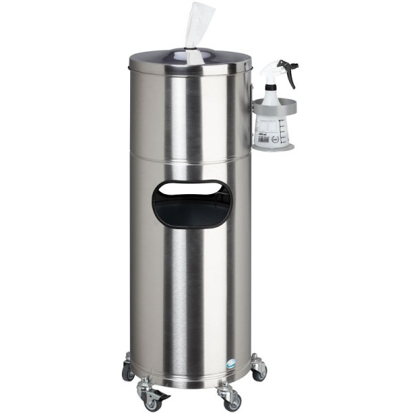 STEIN HGS Desinfektionsstation, fahrbar, Edelstahl, 82072.0002