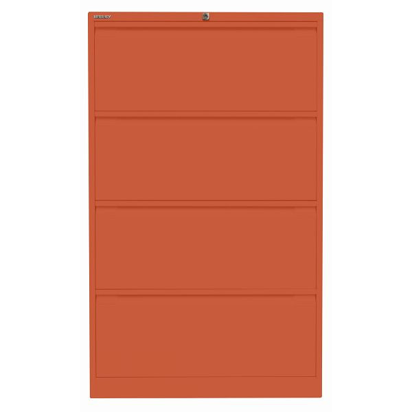 Bisley Hängeregistraturschrank, doppelbahnig, 4 HR-Schubladen, 683 sevilla, DF4683