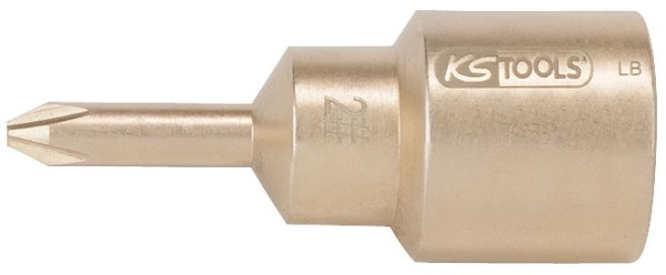 KS Tools BRONZEplus Bit-Stecknuss 1/2" PH1, 963.1296, 4042146519592